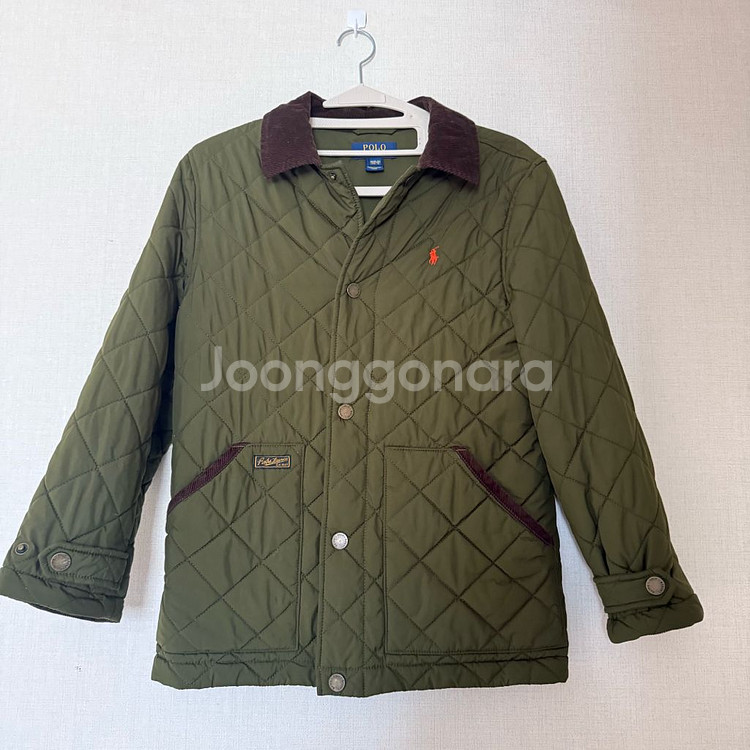 폴로 경량패딩 키즈 M사이즈--0