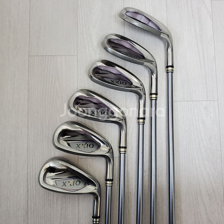 여성용 젝시오7 아이언세트 6개구성세트 카본샤프트--9