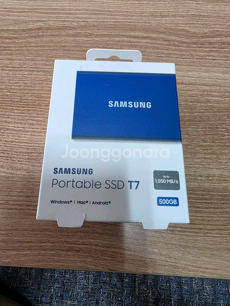 삼성 SSD T7 500GB 미개봉 새상품--0