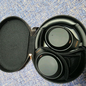 소니 WH-1000XM4 노이즈캔슬링 헤드폰 블랙