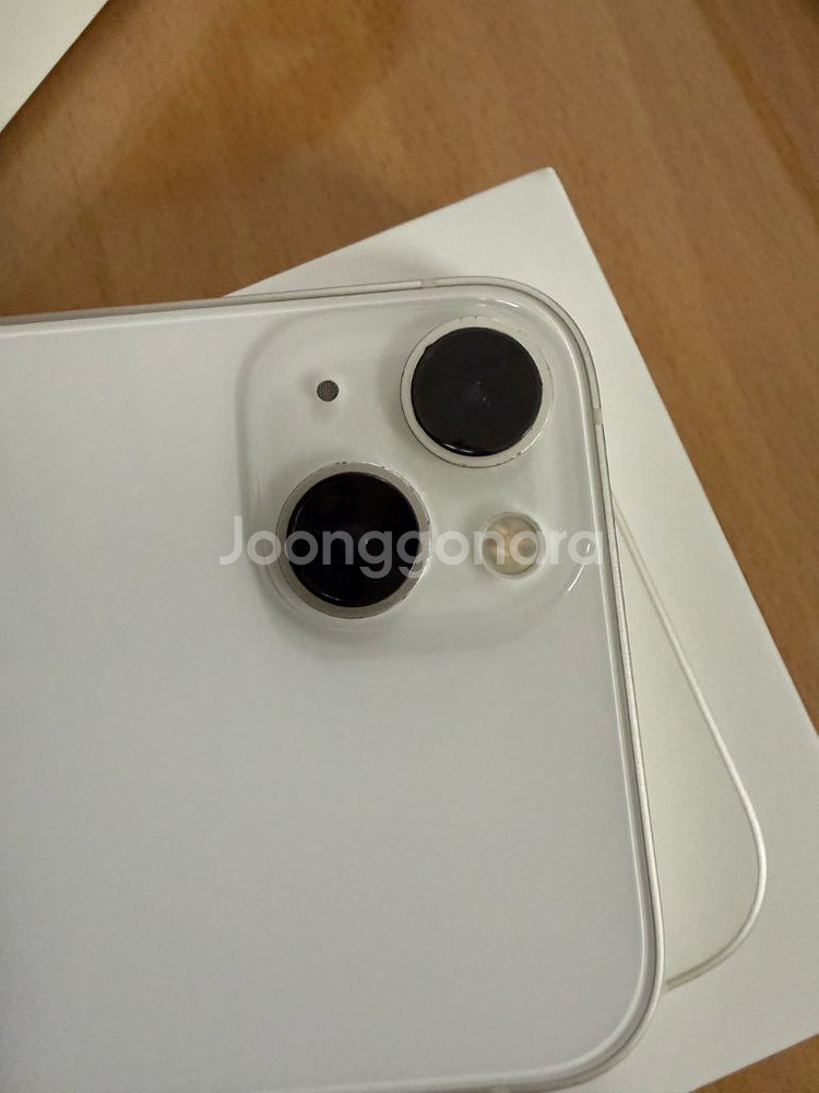 아이폰13 화이트 256g85% 케이스티파이 포함--1