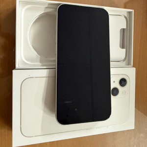 아이폰13 화이트 256g85% 케이스티파이 포함