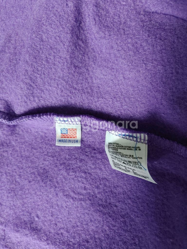 아메리칸 어패럴 후드집업 유니섹스 M Purple--3