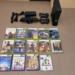 XBOX 360 슬림 250GB 세트로 일괄 판매