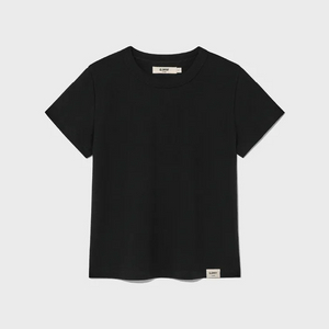 글로니 G CREW NECK TEE (BLACK)
