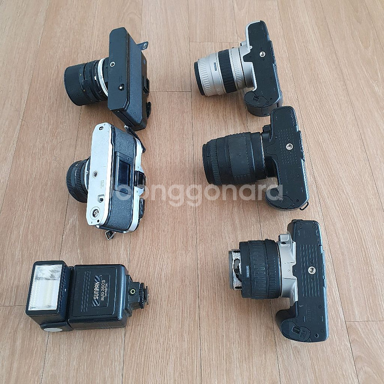 캐논 필름카메라 5대 일괄--4