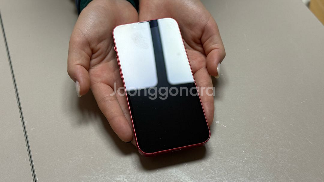 iPhone 13 mini 프로 덕트 레드 팝니다--2