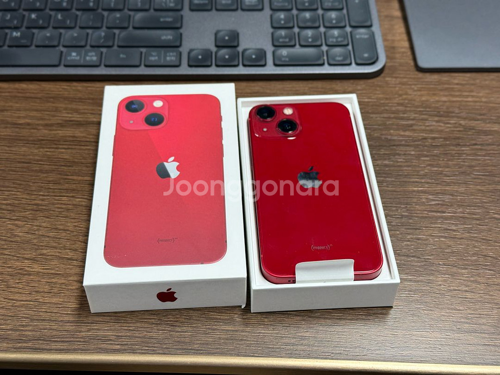 iPhone 13 mini 프로 덕트 레드 팝니다--4