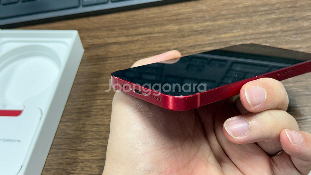 iPhone 13 mini 프로 덕트 레드 팝니다--5