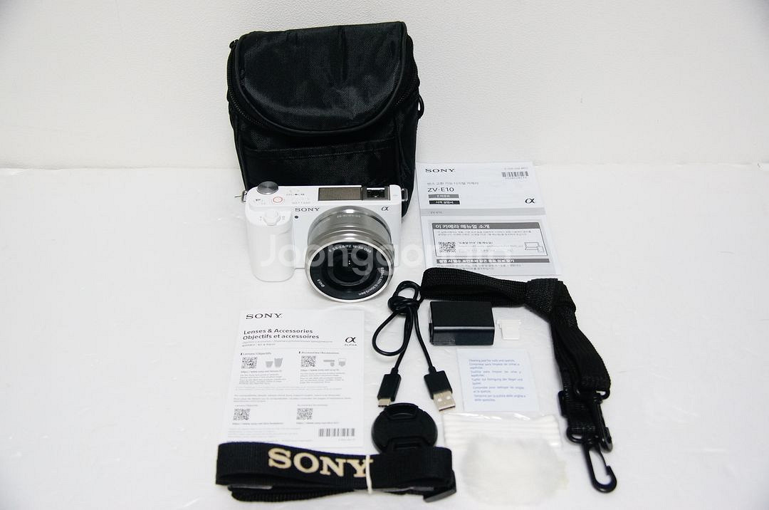 [소니] ZV-E10 화이트 243컷(2번 사용)--0
