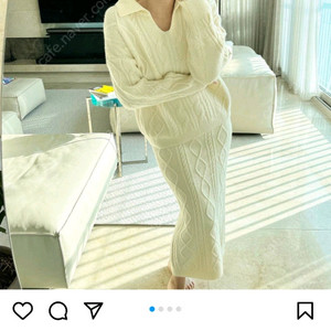 아브컬렉션 니트 투피스