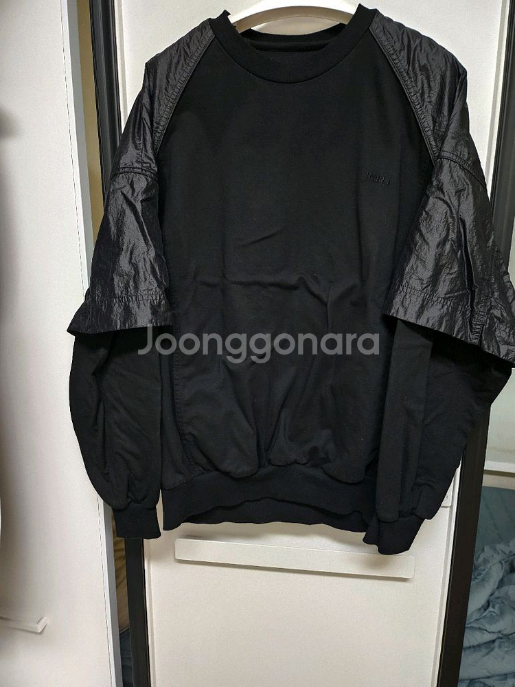 정품 준지 25SS 듀얼 레이어 롱슬리브--1