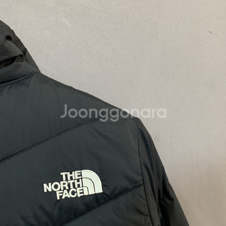 M 노스페이스 화이트라벨 오리털 덕다운 경량 롱패딩--2