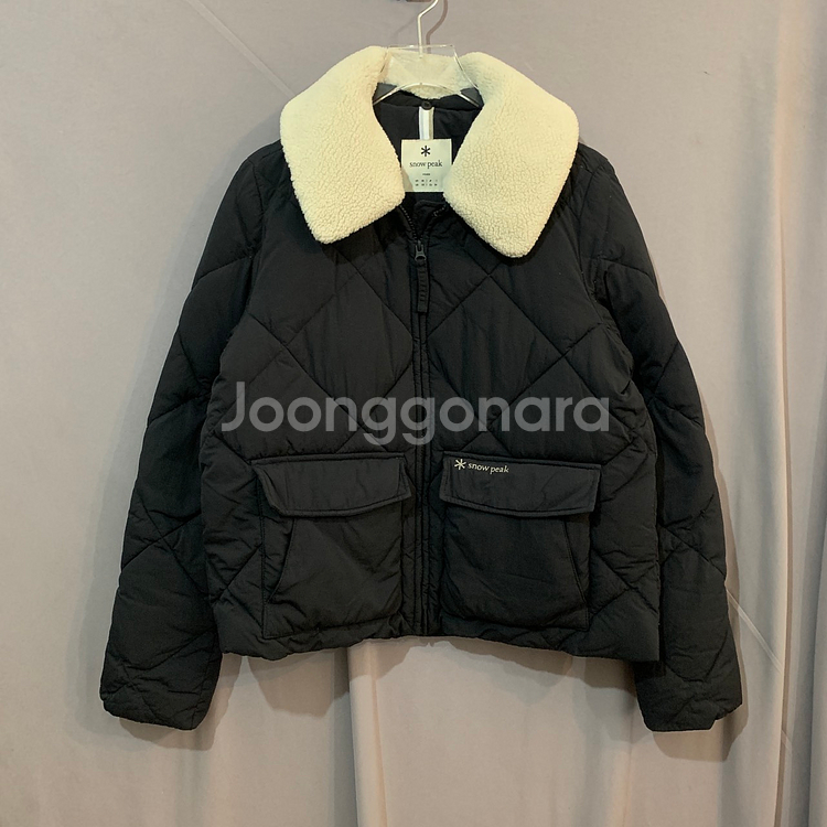 85 스노우피크 우먼스 부클넥 퀼팅 패딩--1
