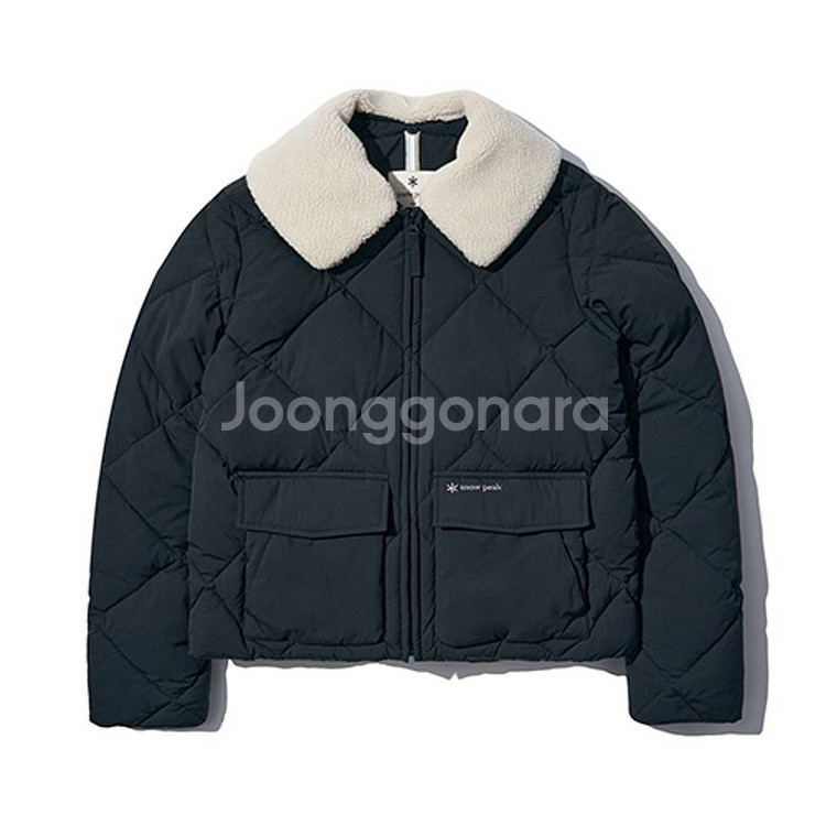 85 스노우피크 우먼스 부클넥 퀼팅 패딩--0