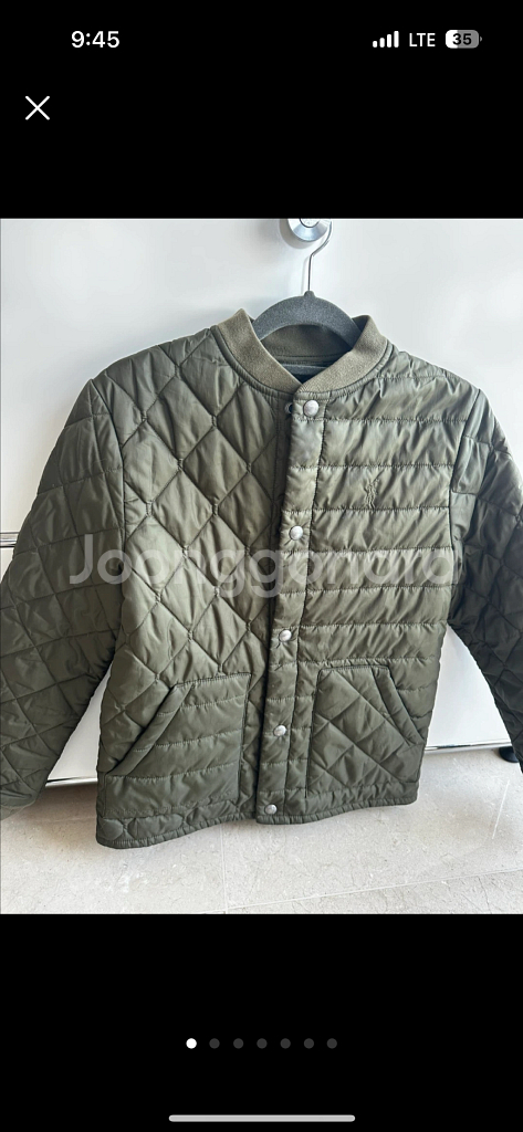 폴로 아동 다이아몬드 발수 누빔 퀼팅 쟈켓m(10~12--0