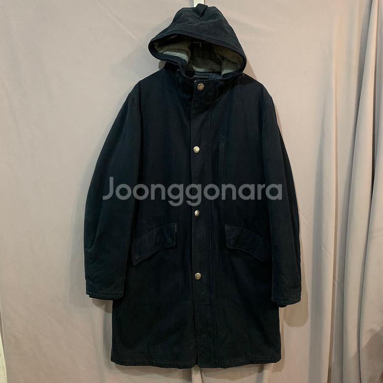 M 브룩스브라더스 후드 누빔 패딩 코트--0