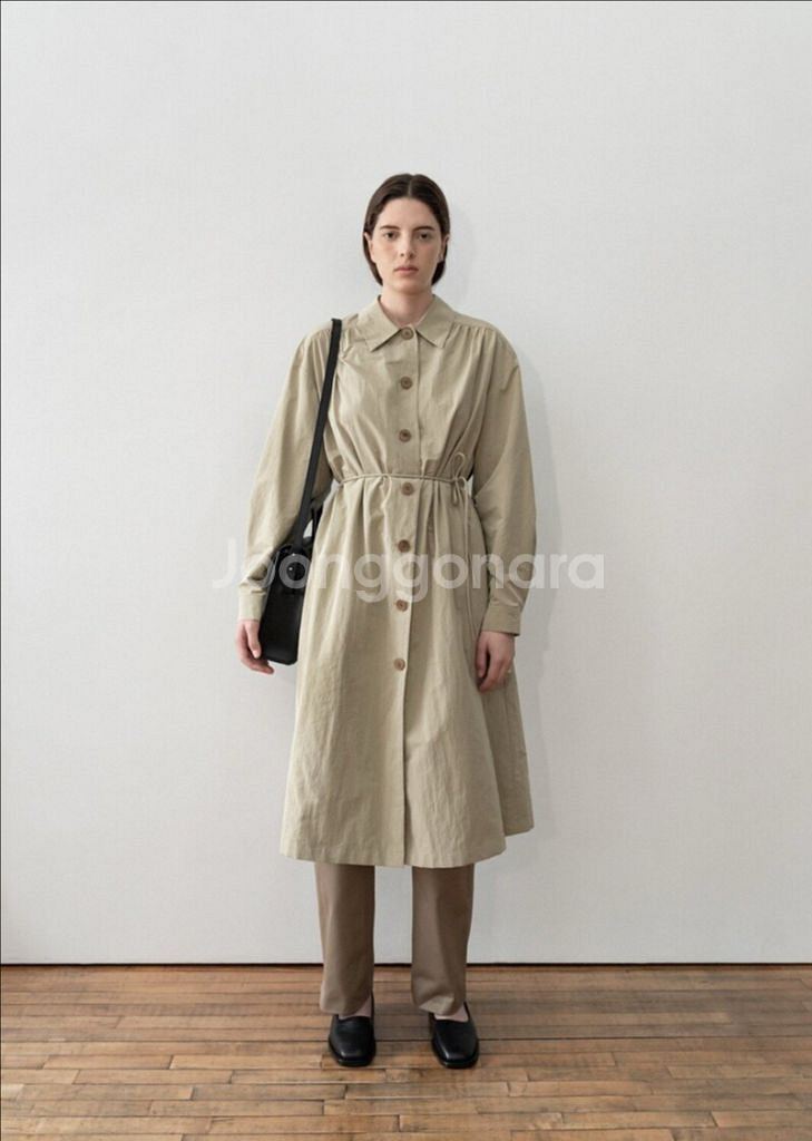 amomento double coat 아모멘토트렌치--1