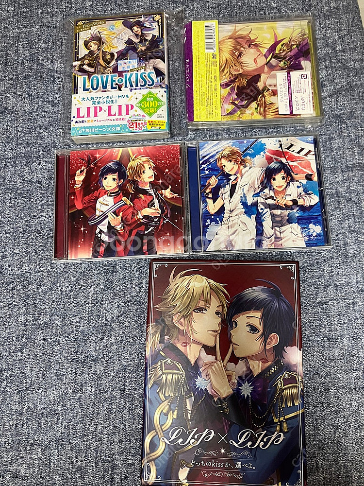 허니웍스 LIPxLIP 립앤립 앨범CD DVD굿즈 소설--0