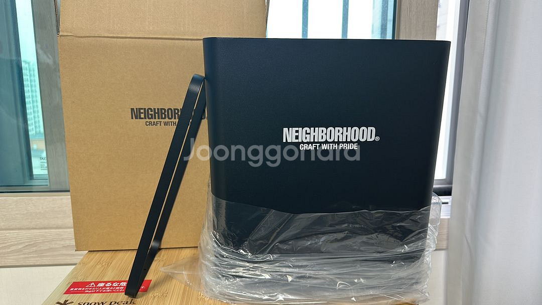 NEIGHBORHOODLOGO TRASH CAN 새제품--0