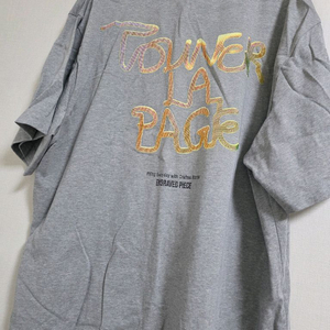 타임옴므 렌티큘러그래픽 하브 슬리브 티셔츠 100