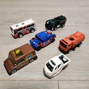 Matchbox 자동차 6종 세트