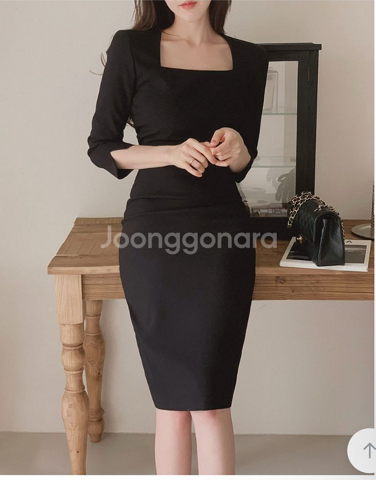 프롬데이원 자체제작 레피나도 홀터스퀘어 롱원피스--0