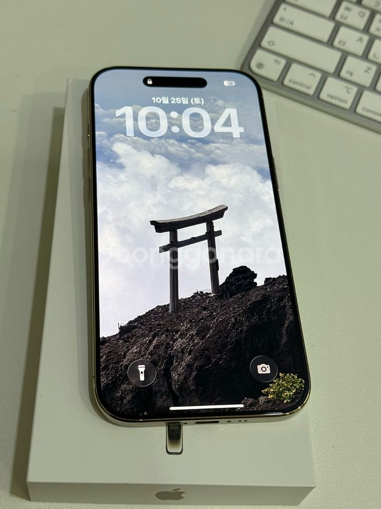 아이폰 17 에어 라이트골드--1