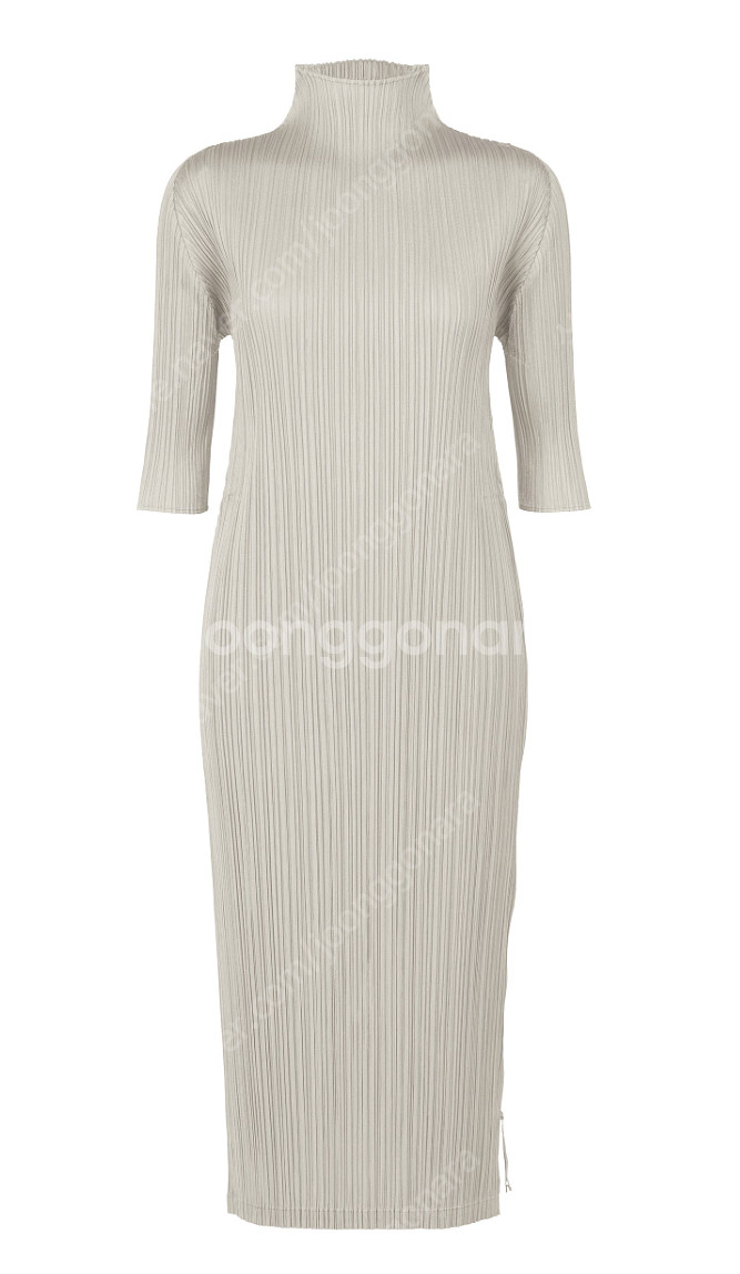 플리츠플리즈 9월 원피스 라이트그레이 3사이즈--0