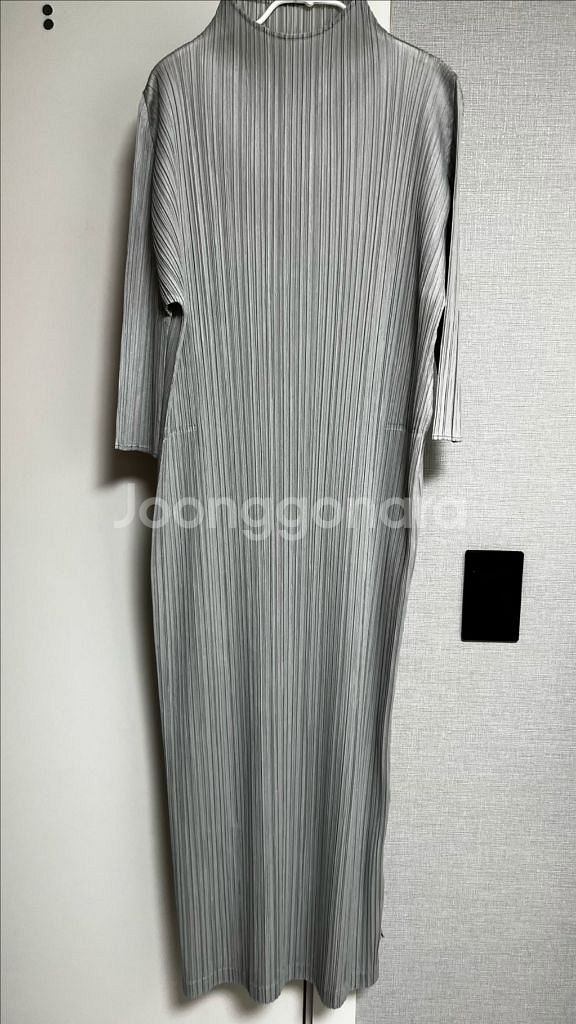 플리츠플리즈 9월 원피스 라이트그레이 3사이즈--1