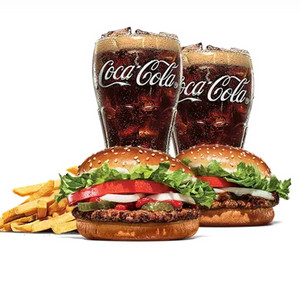 버거킹 와퍼주니어+불고기와퍼주니어+코카콜라(R)+코카콜