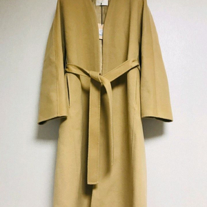 (새상품) SJSJ 한섬 캐시미어 블렌디드 로브코트