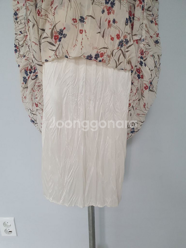 쉬폰 롱원피스(거의새거)프리사이즈--2