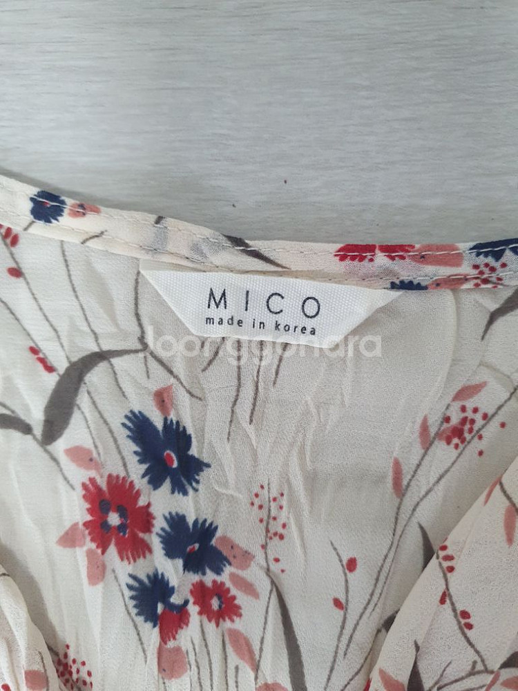 쉬폰 롱원피스(거의새거)프리사이즈--4