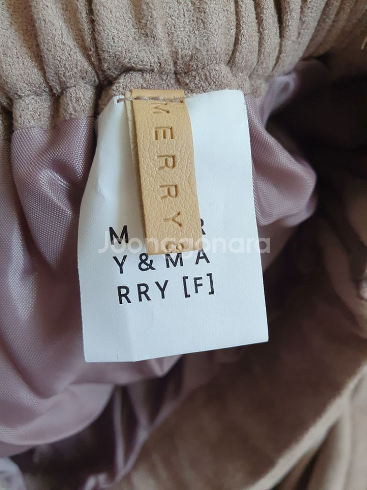 (상태좋음)스웨이드, 세무 주름스커트 55~66--6