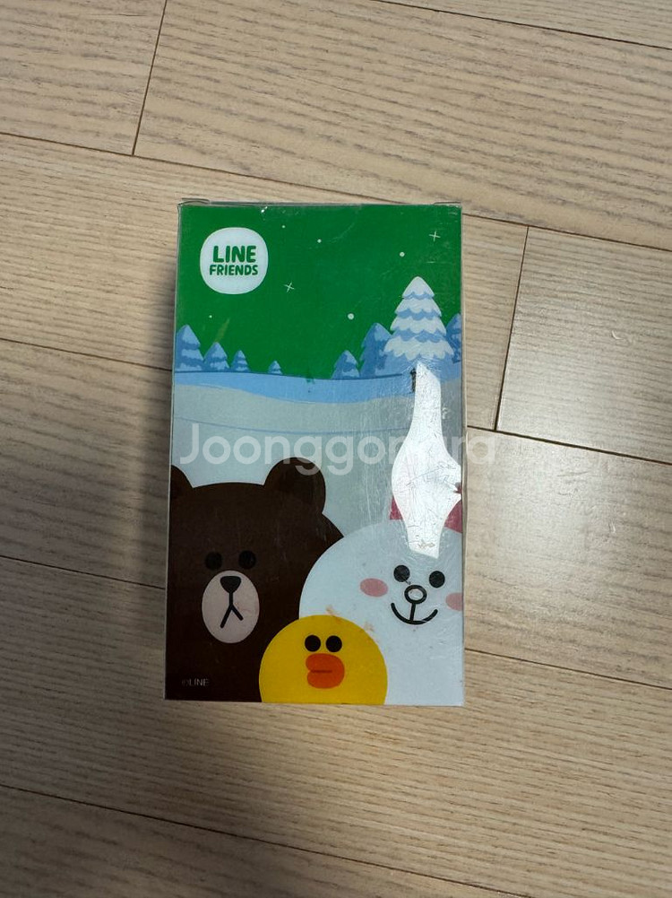 라인프렌즈 손난로 레너드 인형 총 3개--1