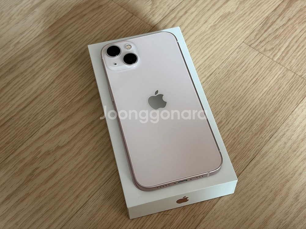 아이폰13 핑크 256기가 판매합니다!--1