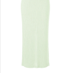 이세이미야케 해칭 스커트 9월 민트 1사이즈