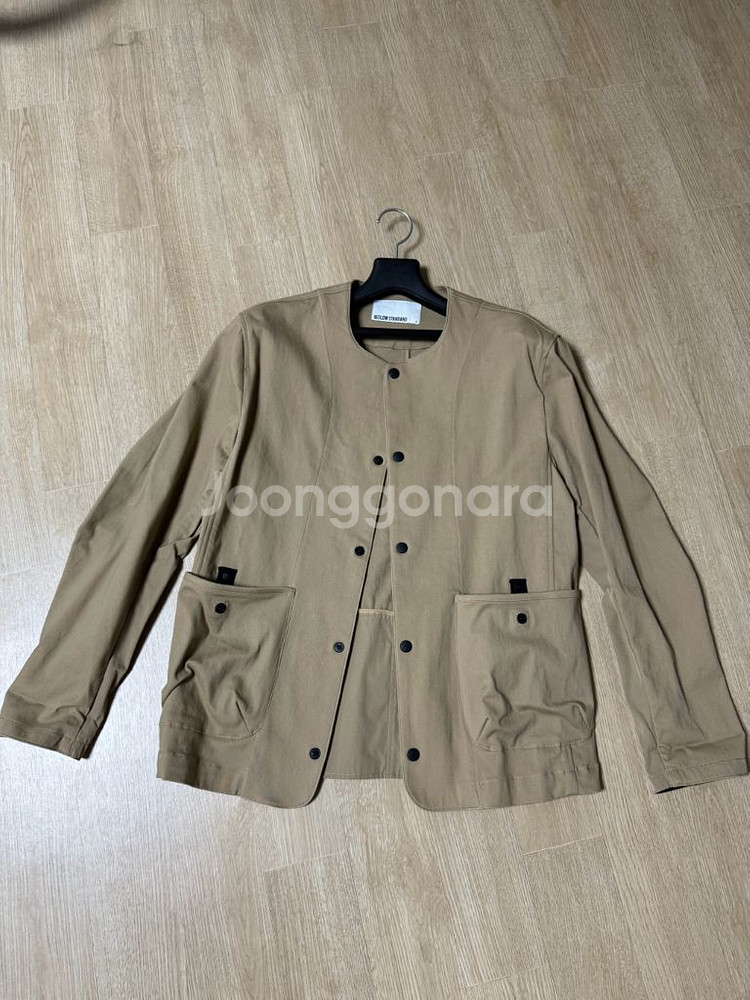 BESLOW 스탠드 면 자켓 M사이즈--0