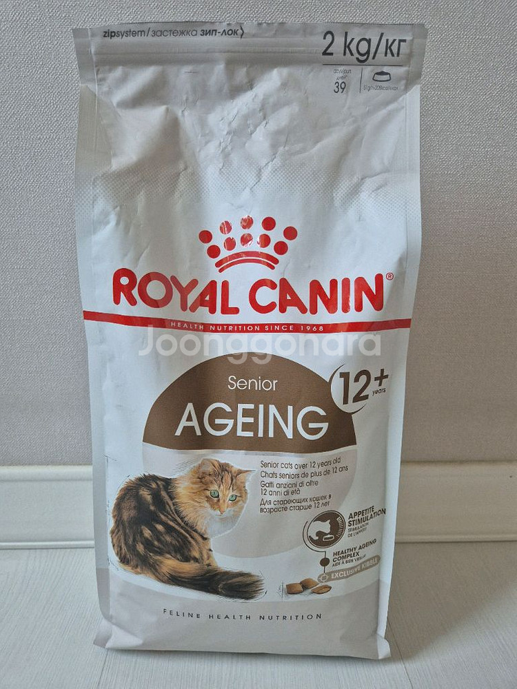 로얄캐닌 에이징 12+ 고양이 사료 2kg--0