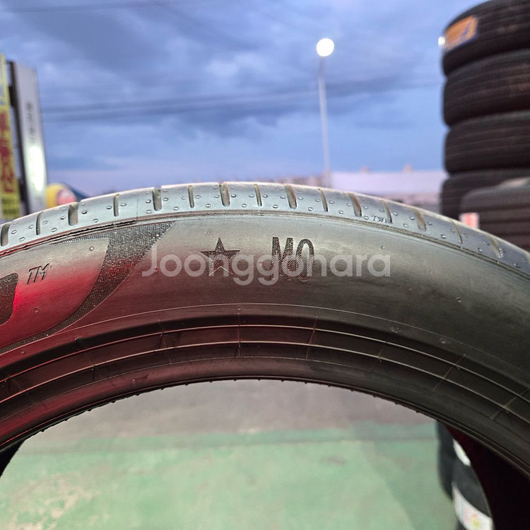 245 45 19 피제로 임판급 중고타이아4개 판매--3