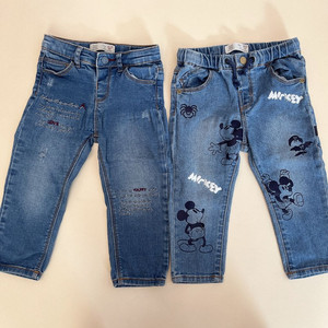 (일괄) 자라 청바지 12-18m 돌전후 두돌 가을