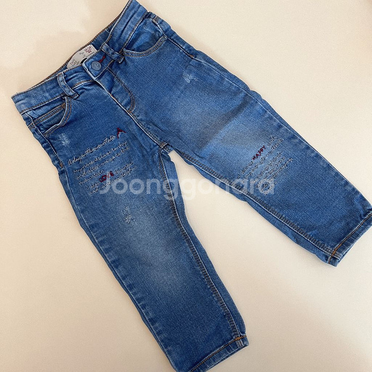 (일괄) 자라 청바지 12-18m 돌전후 두돌 가을--2