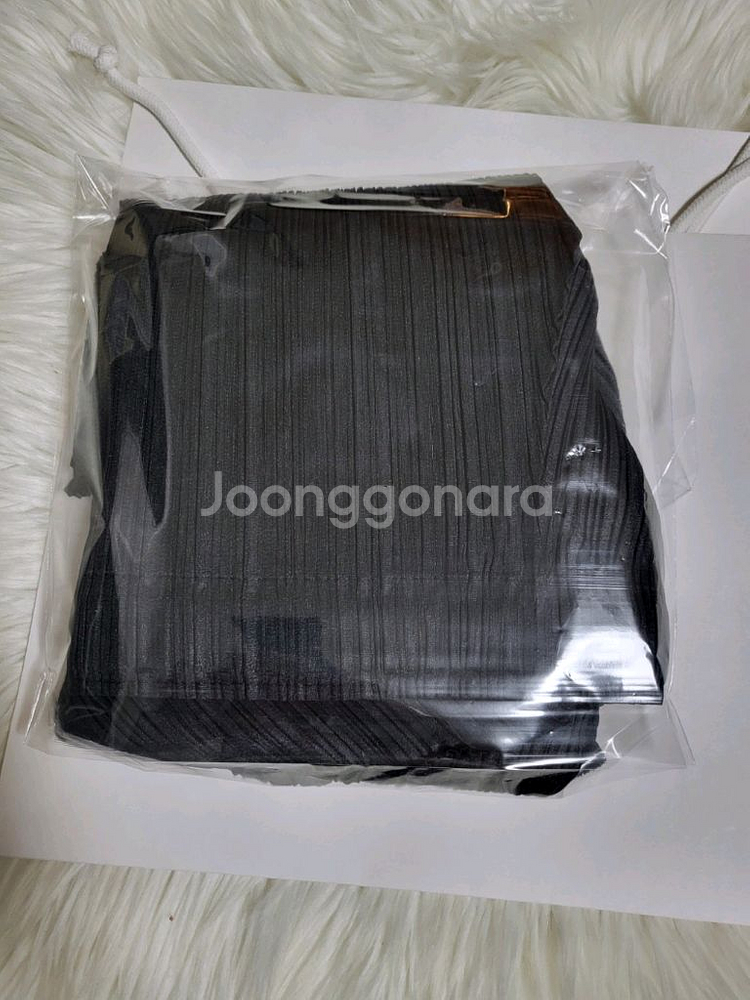 플리츠플리즈 스커트 피넛 스커트 블랙 F사이즈--5