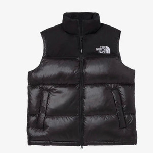 노스페이스 패딩조끼 화이트라벨