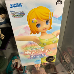 카가미네 린 그라데이션 리조트 비키니 수영복 피규어