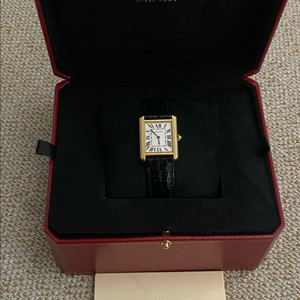 까르띠에 탱크솔로 스몰 옐로우골드