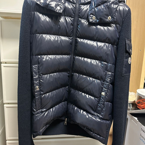 몽클레어 니트 패딩(후드)