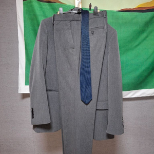 무탠다드 다크그레이 정장 셋업