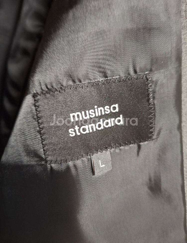 무탠다드 다크그레이 정장 셋업--2